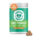 Probióticos para perros - Probióticos para perros avanzados con prebióticos - promueve la salud digestiva - apoya el sistema inmunitario y la salud general (Pumpkin) 225 Chews blandos