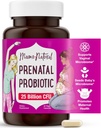 Mama Natural Prenatal Probióticos para Mujeres – Gut & Immune Support for Pregnancy, Breastfeeding " Postpartum* TEN 25 Billion CFU, 12 Strain Probiotic " Prebiotic Blend to Support Mom and Baby