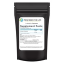 Prescrito para la vida N Acetyl L Glutamine Powder, Pure L Glutamine Amino Aminoácidos Suplemento (4oz / 113g)