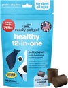 12-en-1 multivitamínico completo para perros Chewable with Glucosamine Chondroitin " Digestive Probiotics for Dogs of All Ages and Sizes  NASC Certified " Made in The USA ← 60 Chews