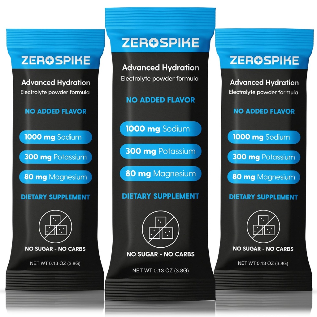 Sin electrolitos de azúcar Empaquetaduras de polvo ← Keto & Fasting Salts Drink Mix ← Suplementos: Los Nutrientes de Hidratación Clave Desaparecidos del Agua Purificada ← Limpio, Desflavorado, Calorie Gratis TEN 30 Sticks