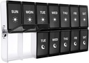 XL Organizador semanal de píldoras 2 veces al día, Fullicon Extra Large Daily Pill Cases Oversized AM PM Pill Box Dos veces al día para Vitamina/Fish Oil/Pills/Suplementos