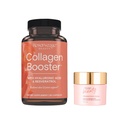 Belleza de reserva, Booster de colágeno, Suplemento de colágeno para cuidado de la piel y salud conjunta 60Caps &amp; Firming Face Cream, 1.7 oz