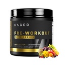 Kaged Pre Workout Elite Powder ← Fruit Punch ← Pre-Workout with Creatine, Beta Alanine, L-Citrulline, BCAAs ← 388 mg Orgánica Caffeine ← Pre Supplements for Men &amp; Women ← 20 Servings