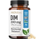 DIM Suplemento 200 mg (120 Ct) Silencio Estrógeno Balance para Mujeres " Hombres sometidos Saldo hormonal, Suplementos de acné hormonales, Menopausia, Antioxidante " PMS Apoyo Silencioso No GMO, Vegan, Soy Libre Silencioso 4 Month Supply
