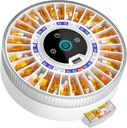Dispensador de pilas Bluetooth® de Windtrace® para Anciano con Alarma, Dispensador de Píldora Inteligente con Dispensador de Medicación de Doble Cierre Mecánica, Máquina de dispensador templado para Anciano