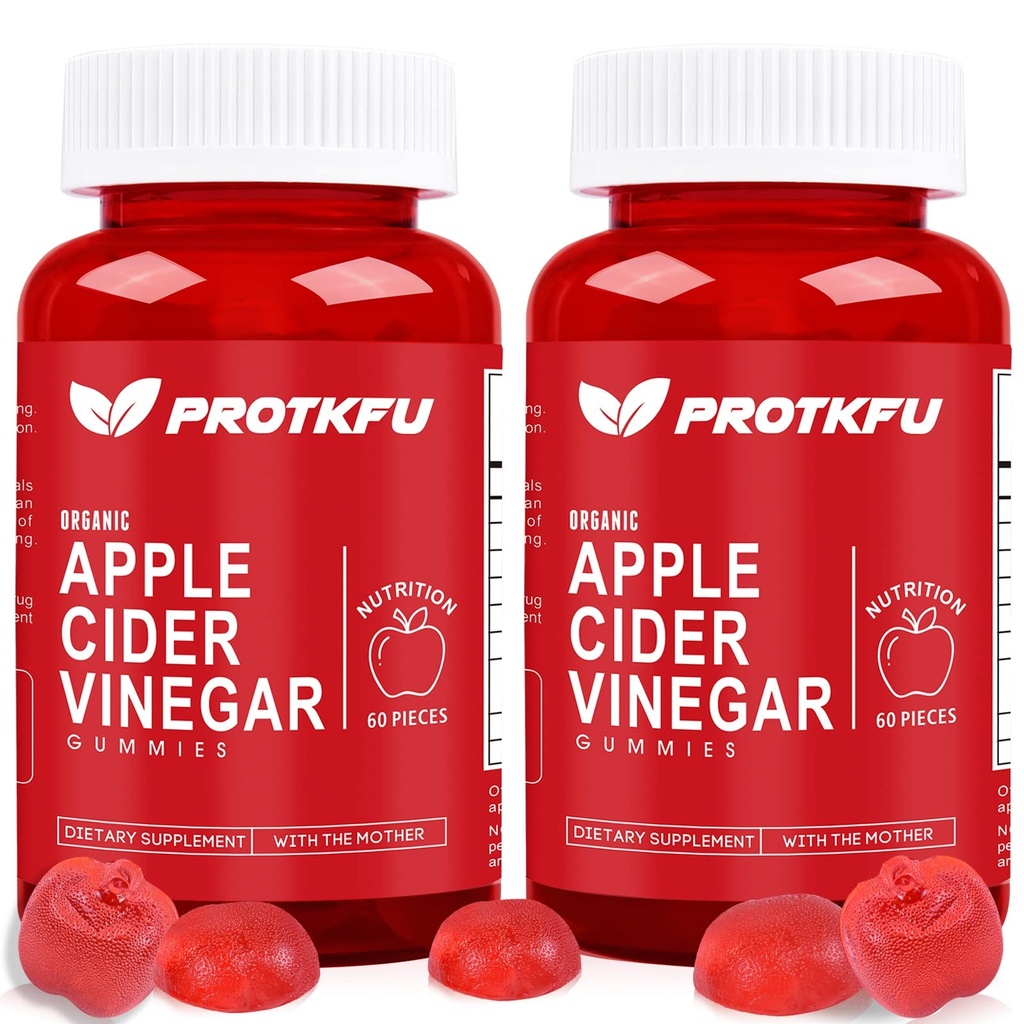 Manzana Vinagre Gummies, 120 Conde Max Strength 1000mg ACV Gummies with Vitamin B12 &amp; B6, para el metabolismo, la digestión, Detox, Gut &amp; Immune Health, Vegan " Non-GMO, Gelatin-Free