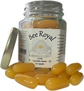 Bee Royal - 500mg Fresh Royal Jelly Capsules - 60 cápsulas de la jalea 100% fresca de la reina Freeze Dried Extract - Supports Immune System, Fertility, Energy Management, Reduce la Cansancio & Fatigue