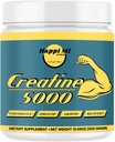 Micronized Monohydrate Powder, Desflavorado, Pre Workout, Post Workout, Recuperación, Muscle Building, Mejorar el rendimiento atlético, 300 Gram, 5000mg por Serving, 60 Servings