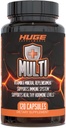 Multi, multivitamínico para hombres, Fórmula de alto rendimiento para atletas " Bodybuilding, vitamina " mineral reabastecimiento, soporta el sistema inmunitario " niveles de hormonas saludables (120 cápsulas)