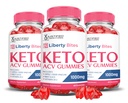 (3 Pack) Liberty Bites Keto ACV Gummies Advanced Formula 1000MG Libertybites Keto Gummies Apple Sider Vinegar Formulado con Pomegranate Beet Juice Powder B12 Vegan Non GMO 180 Gummys