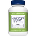 The Vitamin Shoppe Garlic 600 MG - Cardiovascular Health, Immune Support & Antioxidant Protection (200 Capsules)