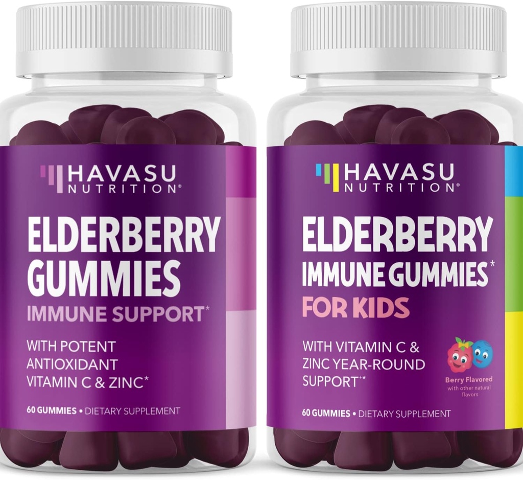 Mangas de arándano familiar con zinc y vitamina C Suplementos herbales Ingrediente para Potente Antioxidante Apoyo Defensa Inmunitaria (Adulto y Niños)