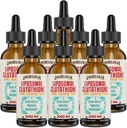 Liposomal Glutathione Liquid 2000MG – Antioxidante Detox Suplemento para Mujeres & Hombres, Defensa del envejecimiento, Función del hígado & Energía, con ácido hialurónico + Aloe Vera + Vitamina C, Natural & Vegan, 16 FL.OZ