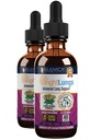 Bright Lungs - Lung Detox Support Supplement to Help Maintain Global Lung &amp; Respiratory Health - Grindelia, Lobelia, Licorice, Wild Cherry &amp; More!
