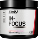 BARE PERFORMANCE NUTRITION, BPN in-Focus Brain Support Suplemento, Mejora Focus & Energy, Alpha GPC, Watermelon Passionfruit, 40 Servings