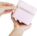 Dosey 14 Day Pill Organizer Case (Lilac) - Luxury Personal Pill Travel Case for Pills, Medicine &amp; Supplements - AM &amp; PM Pouches, Fits Up to 30 Pills - Ven con 14 Free Pill Pouches - Vegan Leather