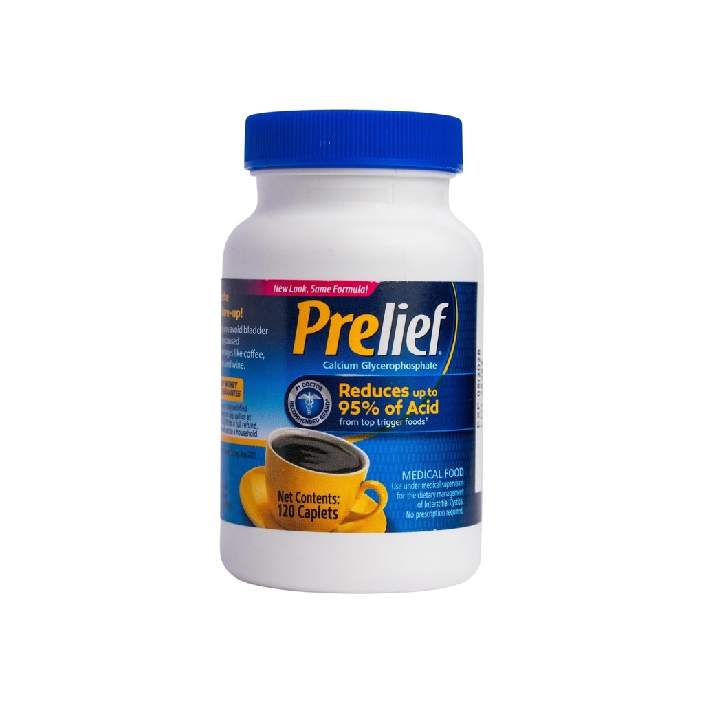 Prelief Acid Reductor Caplets Suplemento dietético, 120 Conde