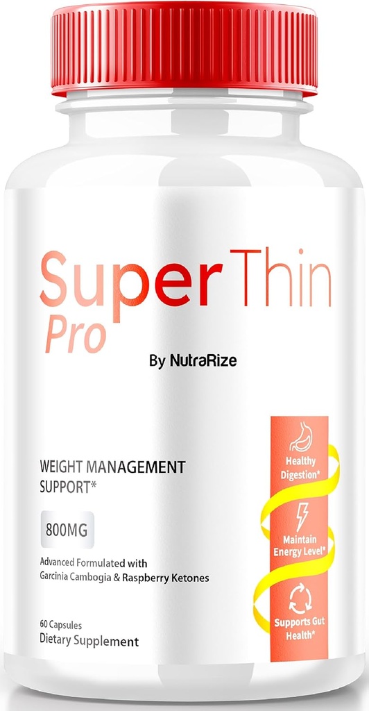 SuperThin Pro Pills, Super Thin Pro Weight Pérdida &amp; Balanced Nutrition, Official Keto Formula, Suplemento natural para transformar su cuerpo y salud general, SuperThinPro Review (60 cápsulas)