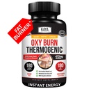 Kaya Naturals Oxy Burn - Thermogenic Herbal Formula for Active Living – Non-GMO & Gluten-Free – 180 Conde