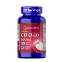 Coenzima del orgullo de Puritan CoQ10 600mg, Suplemento dietético para la salud del corazón, presión arterial, salud del Gum oral y apoyo al envejecimiento saludable, suministro de 60 días, liberación rápida Softgels
