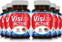 Vision Support Supplement - Eye Health Formula with L-Tartrate, Resveratrol, Blueberry Extract, Vitamins A, C, D & 11 Ingredients for Vision Support - 60 Capsules/Bottle - 6 Pack