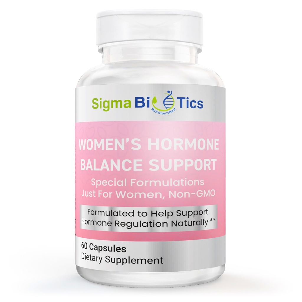 Apoyo al equilibrio hormonal de mujeres - Suplemento herbal para la menopausia, la salud hormonal y reproductiva - Suplementos no transgénicos con isoflavonas de soja, cohosh negro, dong Quai - 60 cápsulas