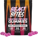 Cretina Infundida Gummies - 5g Crepure Creatina Monohydrate Per Serving - NSF certificado para el deporte - 30 servicios