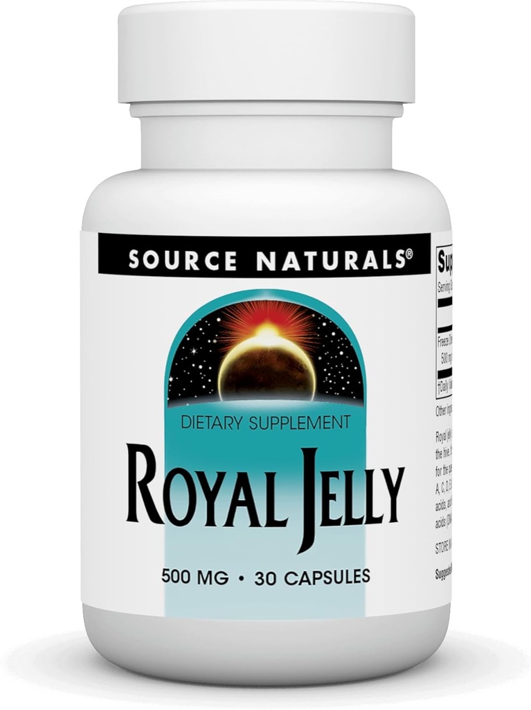 Fuente Natural Royal Jelly - 500 mg - 60 cápsulas