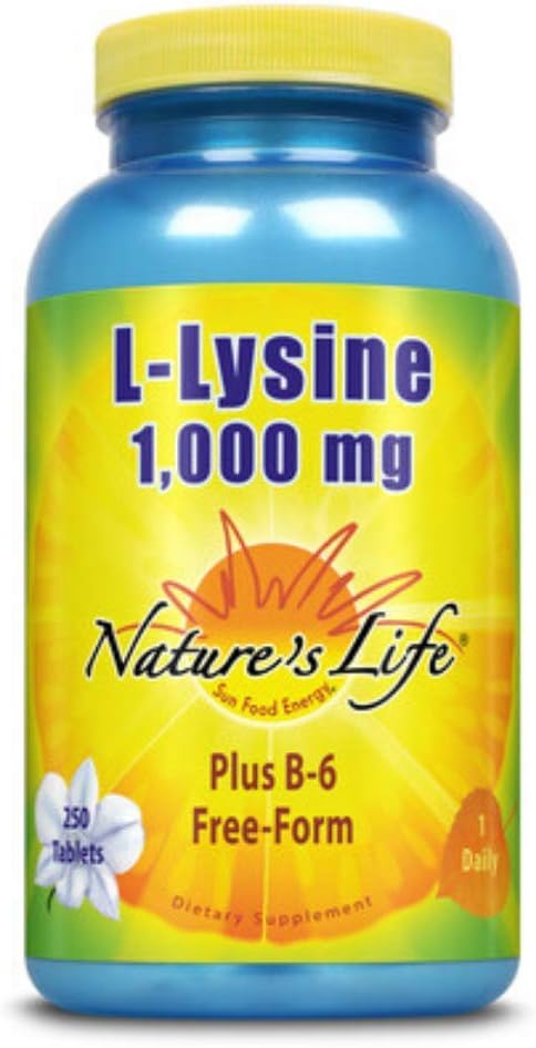 [BRSWIYT3OMABY234] Vida de la naturaleza L-Lysine tención 250 ct
