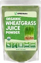 XPRS Nutra Organic Wheatgrass Juice Powder - Sustainably Grown - Instant Wheat Grass Juice Powder Made from Concentrated Juice - Más Potent Than Organic Wheatgrass Powder - 16 Ounce
