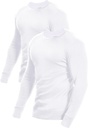 Camisetas de manga larga de 2 patas de algodón de algodón