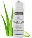 Colloidal Silver Gel, Burn and Wound Care with Aloe Vera - 30ppm pH Balanced Fórmula ayuda a calmar las quemaduras, las llagas y el eczema - Plata estructurada - Made in USA (3.38 oz)