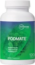 Laboratorios de microbioma FODMATE Enzimas digestivas para hombres de mujeres - Apoyo digestivo para protocolos de baja FODMAP " Bloating ocasional, Gas " Stomach Relief (120 cápsulas)