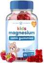 NutraChamps 120 Kids Magnesium Gummies - Azúcar Magnesium Gummies para Niños - 4 Month Supply - Soportes Bone Health, Sleep - Magnesium Citrate para Niños Suplemento