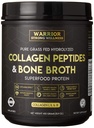 Péptidos de colágeno Premium Broth Powder de hueso: Grass Fed Collagen Hidrolyzed Boost for Healthy Skin, Nails, Hair, Joints, Muscles, Bones, Digestion, Keto Friendly, Unflavored