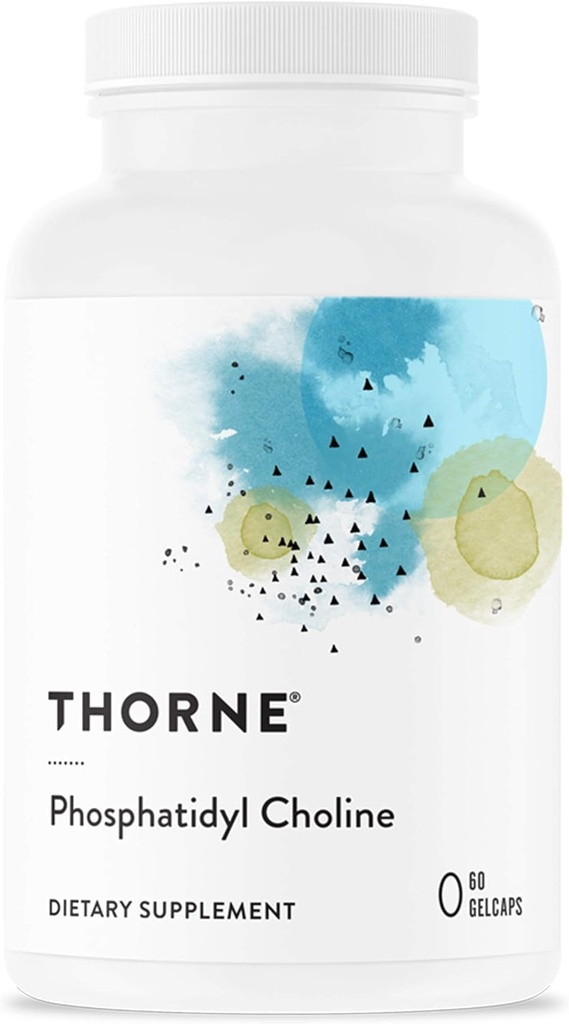 THORNE - Phosphatidyl Choline - Complejo fosfolípido para el soporte de membrana celular* - 60 Gelcaps