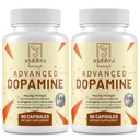 Extracto de semilla de Dopamine Supplement-Mucuna Pruriens, Vitaminas de Premio, Minerales y Extractos de Planta Natural para Conducir Mental, Claridad, Cápsulas Focus-120