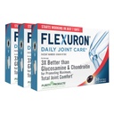 Purity Products Flexuron Joint Formula 3X Better Than Glucosamine and Chondroitin - Empieza a trabajar en tan solo 7 días - Krill Oil, Low Molecular Weight Hyaluronic Acid, Astaxanthin - 30 Count (3)