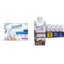 Juven Therapeutic Nutrition Drink Mix Powder for Wound Healing Support &amp; Ensure Max Protein Nutrition Shake with 30g of Protein