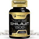 Himalayan Shilajit for Men - 1500mg Shilajit Capsules for Men, puro Shilajeet for Women with Naturally Occuring Fulvic Acid - Shilajet for Enhanced Energy and Immune Support - 120 Count (Pack of 1)