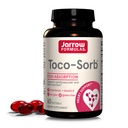 Jarrow Formulas® Toco-Sorb Cardiovascular Health and Brain Function Support, High Absorption Formula, Tocotrienol-Tocopherol Complex and Vitamin E, 60 Softgels, 30 Day Supply