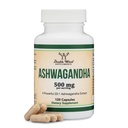 Ashwagandha Capsules, 120 Conde (500mg Extracto 20:1 Potency) Adaptogen Stress Relief by Double Wood