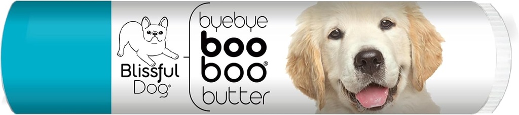 El perro feliz .15 oz Tube Golden Retriever Booboo Butter