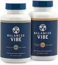 Equilibrado Vibe Hombres Bundle - Prostata y Musculo+Suplemento Herbal Conjunto - Apoyo natural para el bienestar conjunto, movilidad, promover el sueño, ayuda a reducir la frecuencia de la orina " Urgencia - 90 caps Ea