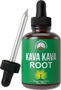 Kava Kava Extracto de raíz Calming Liquid Drops Más Concentrado - 1:3 Extracción Ratio. Ayuda de suplemento vegano para la relajación, calma, sueño natural. Sugar Gluten gratis EE.UU. Testado Tintura