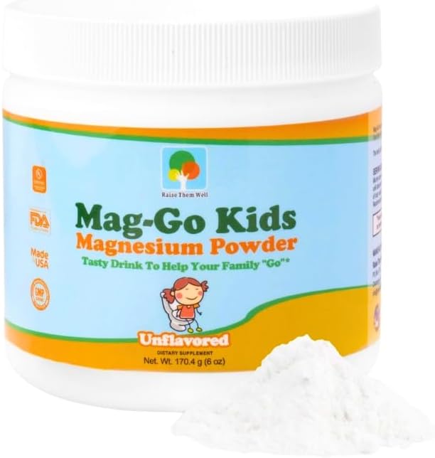 Mag-Go Kids Magnesium Powder ← Constipation Relief (Unflavored)