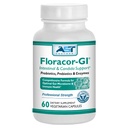 Floracor - Apoya Gut &amp; Intestinal Health - Premium Probiotic, Prebiotic and Enzyme Formula - 60 cápsulas vegetarianas