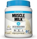 Muscle Milk ZERO, 100 Calorie Protein Powder, Vanilla, 15g Protein, 1,65 libras, 25 obras