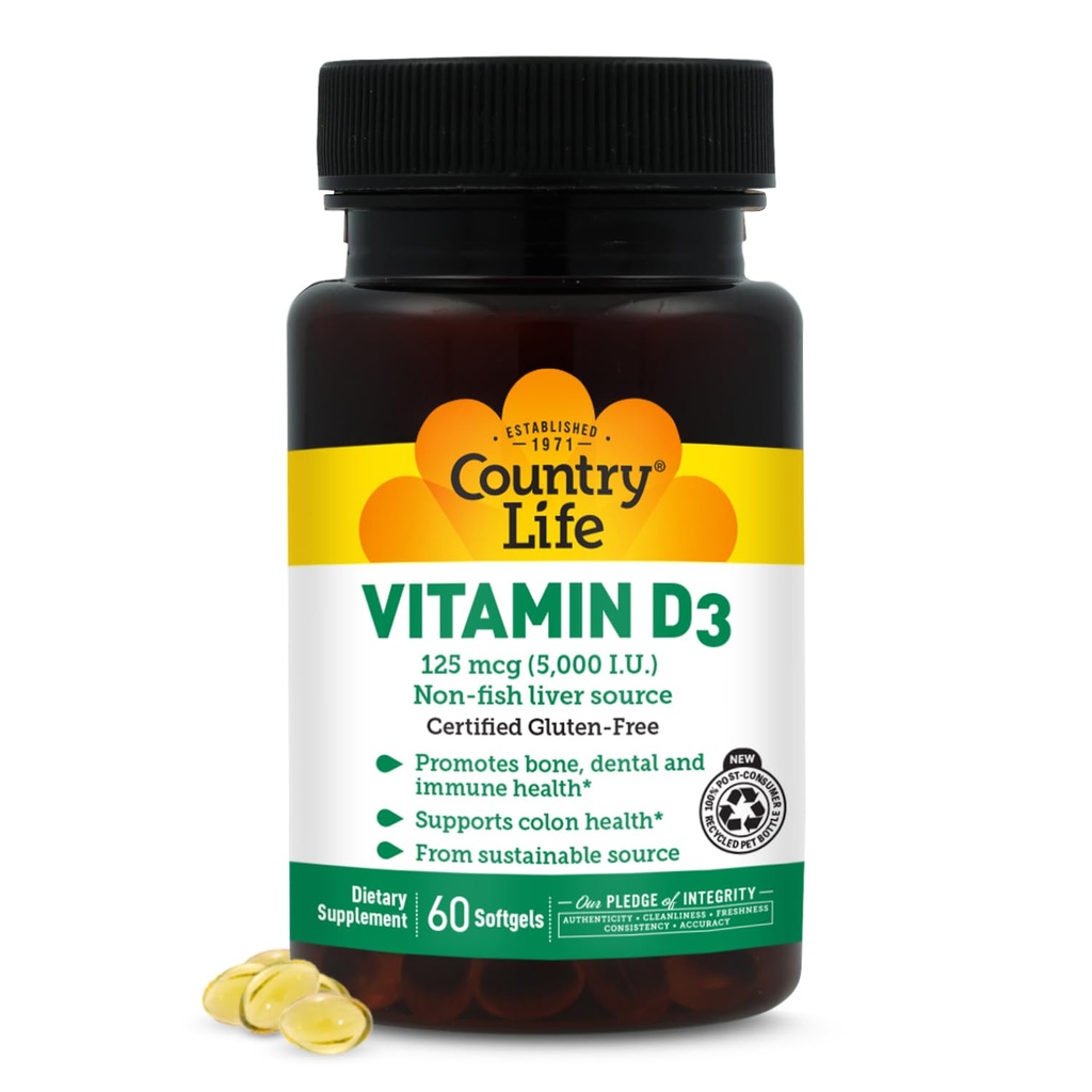 Vitamina D3 5000 UI, 60 TC